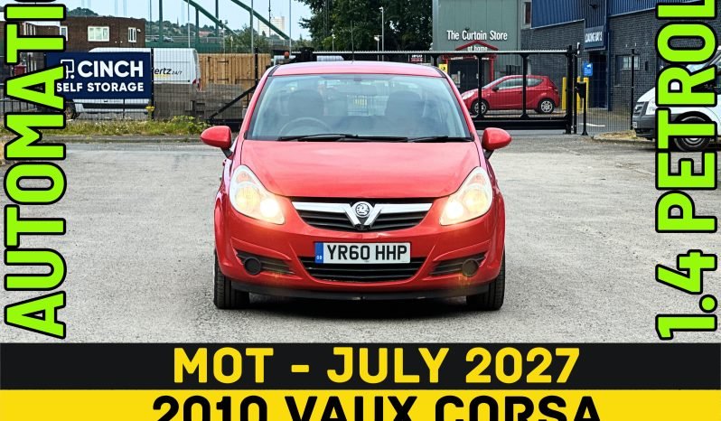 
								AUTOMATIC_2010 Vauxhall Corsa_12m MOT_75k Miles_Px 2 Clear Price_ full									