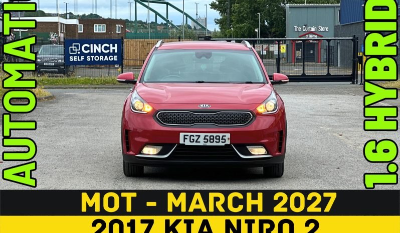 
								HYBRID_AUTOMATIC_1.6 Petrol_2017 Kia Niro_7m MOT_108k Miles_Sat-Nav_Rev Cam_FXD PRICE full									