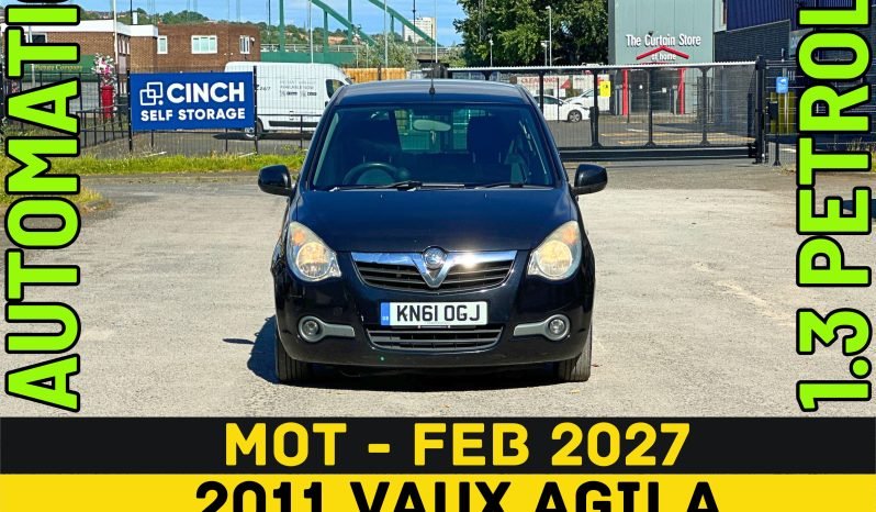 
								AUTOMATIC_1.3 Petrol_2011 Vauxhall Agila_07m MOT_100k Miles_PX 2 Clear Price_ full									