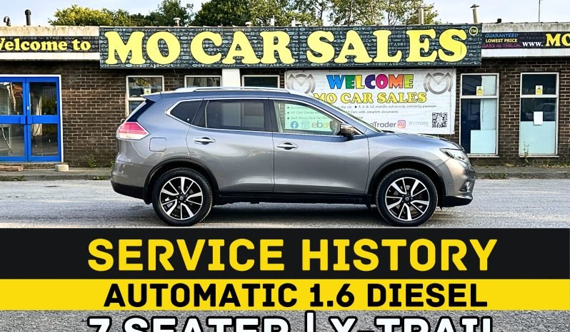 
								AUTOMATIC_7 Seater_1.6 Diesel_2015 Nissan X-Trail_90k Miles_6m MOT_Premium Specs_FXD PRICE full									