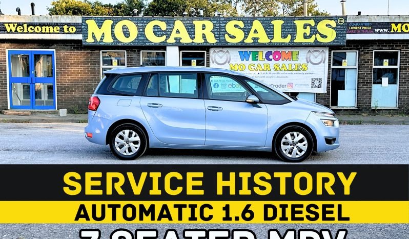 
								AUTOMATIC_7 SEATER_1.6 Diesel_2014 Citroen C4G Picasso_£20 Tax_12m MOT_111k Mile_FXD PRICE full									