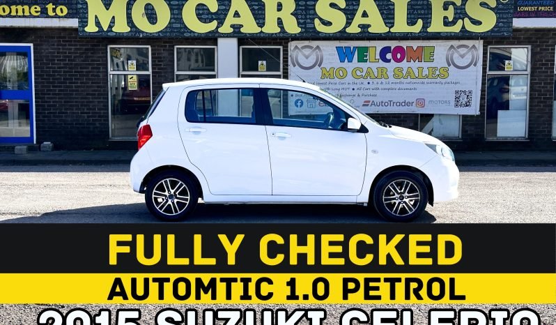 
								AUTOMATIC_2015 Suzuki Celerio_£20 Tax_83k Miles_10m MOT_B’tooth_x2 Keys_3 months Warranty_ full									