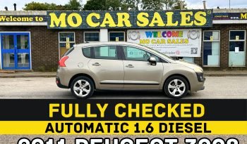 
									AUTOMATIC_1.6 Diesel_2011 Peugeot 3008_6m MOT_97k Miles_B’tooth_P-Snsrs_Px 2 Clear PRICE full								