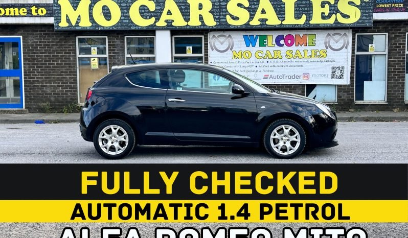 
								AUTOMATIC_1.4 Petrol_2011 Alfa Romeo Mito_80k Miles_6m MOT_TomTom_Bluetooth_P-Snsrs_FXD PRICE full									
