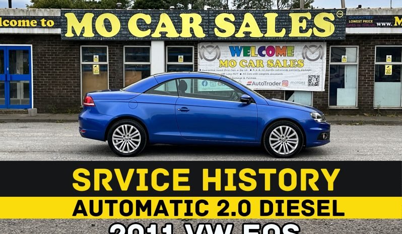 
								AUTOMATIC_2.0 Diesel_2011 VW EOS Convertible_6m MOT_120k Miles_T-Belt DONE_x2 Keys_ full									