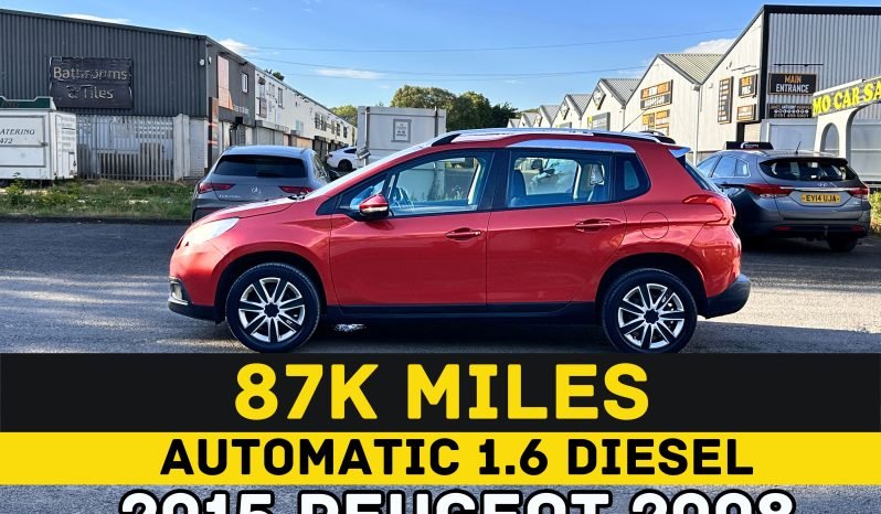 
								AUTOMATIC_1.6 Diesel_2015 Peugeot 2008_£20 Tax_06m MOT_87k Miles_Bluetooth_P-Snsrs_x2 Keys_3 month Warranty_ full									