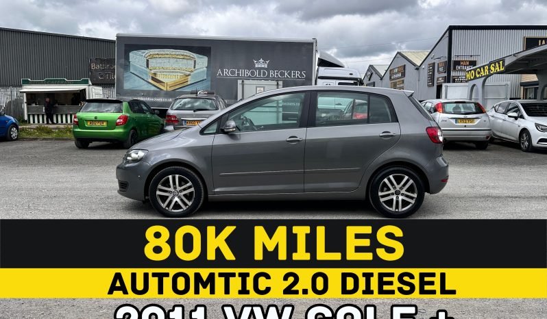 
								AUTOMATIC_2.0 Diesel_2011 VW Golf Plus_81k Miles_10m MOT_Srvc Hstry_Parking Sensors_x2 Keys_ full									