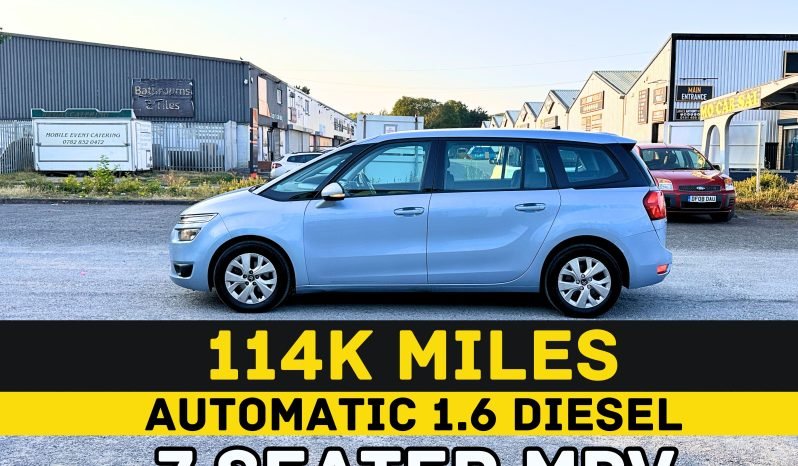 
								AUTOMATIC_7 SEATER_1.6 Diesel_2014 Citroen C4G Picasso_£20 Tax_12m MOT_111k Mile_FXD PRICE full									