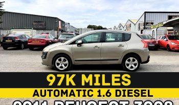 
									AUTOMATIC_1.6 Diesel_2011 Peugeot 3008_6m MOT_97k Miles_B’tooth_P-Snsrs_Px 2 Clear PRICE full								
