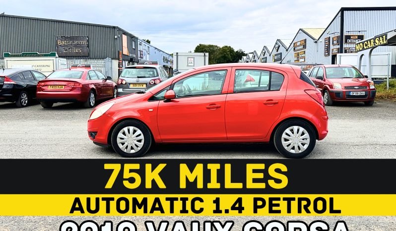 
								AUTOMATIC_2010 Vauxhall Corsa_12m MOT_75k Miles_Px 2 Clear Price_ full									