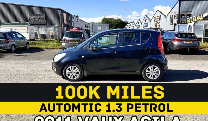 
								AUTOMATIC_1.3 Petrol_2011 Vauxhall Agila_07m MOT_100k Miles_PX 2 Clear Price_ full									