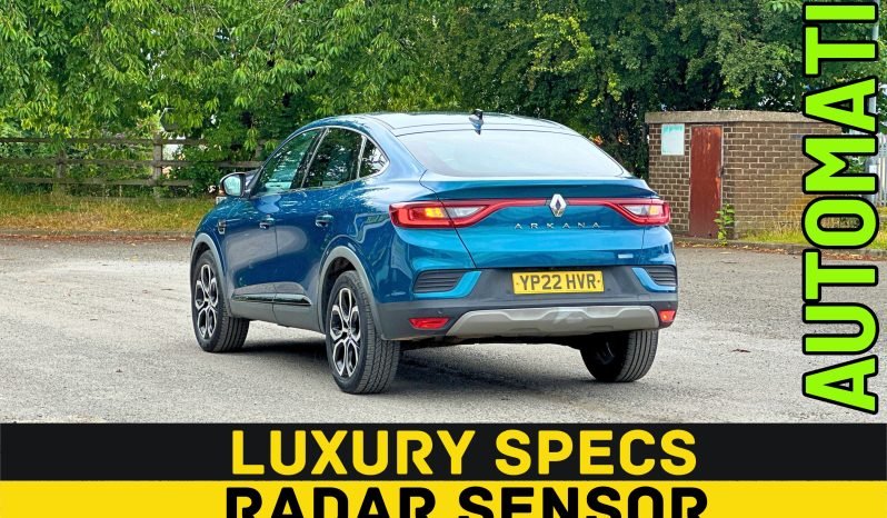 
								HYBRID_AUTOMATIC_1.6 Petrol_2022 Reault Arkana_12m MOT_108k Miles_Full Modern HEV Specs_x2 Keyless_3 month Warranty_ full									