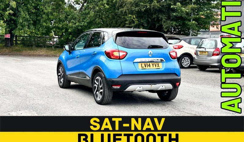 
								AUTOMATIC_1.2 Petrol 2014 Renault Captur_12m MOT_90k Mile_Sat-Nav_Bluetooth_Parking Sensors_x2 Keys_3 month Warranty_ full									