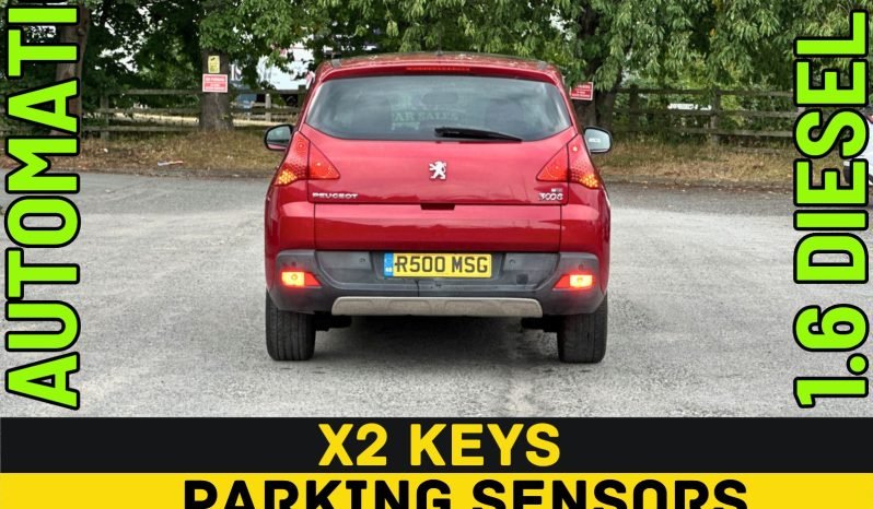 
								AUTOMATIC_1.6 Diesel_2011 Peugeot 3008_12m MOT_121k Miles_Sun-Roof_P-Snsrs_PX 2 Clear full									