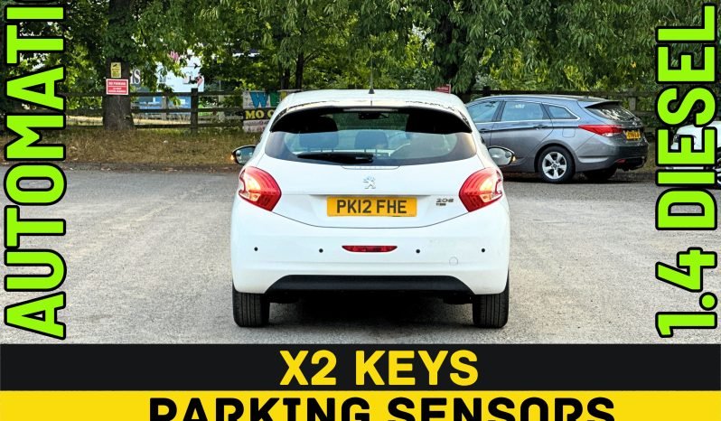 
								AUTOMATIC_1.4 Diesel_2012 Peugeot 208_£20 Tax_07m MOT_100k Miles_B’tooth_3m Warranty_FXD PRICE full									