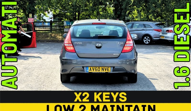 
								AUTOMATIC_1.6 Diesel_2010 Hyundai i30_6m MOT_101k Miles_Fully Checked_PX 2 Clear Price_ full									