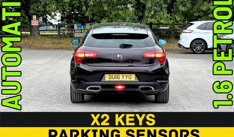 
								AUTOMATIC_1.6 Petrol_2016 DS-5_12m MOT_97k Mile_Sat-Nav_Sun-Roof_3m Warranty_FXD PRICE full									