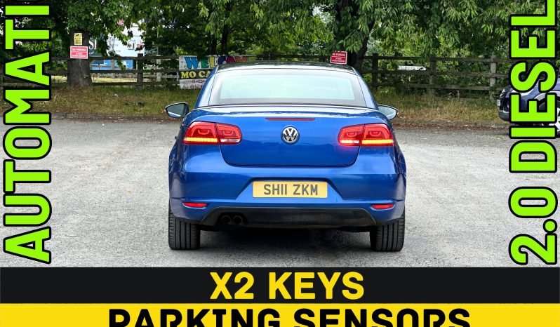 
								AUTOMATIC_2.0 Diesel_2011 VW EOS Convertible_6m MOT_120k Miles_T-Belt DONE_x2 Keys_ full									