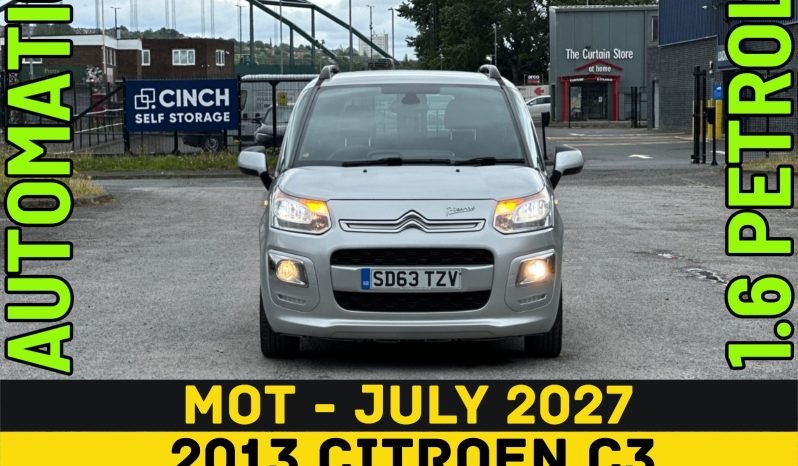 
								AUTOMATIC_1.6 Petrol_2013 Citroen C3 Picasso_12m MOT_58k Miles_B’tooth_3m Warranty_FXD PRICE full									