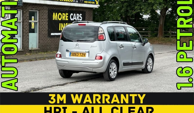 
								AUTOMATIC_1.6 Petrol_2013 Citroen C3 Picasso_12m MOT_58k Miles_B’tooth_3m Warranty_FXD PRICE full									