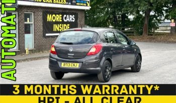 
									AUTOMATIC_1.2 Petrol_2013 Vauxhall Corsa_12m MOT_94k Miles_Fully Srvcd_3m Warranty_ full								