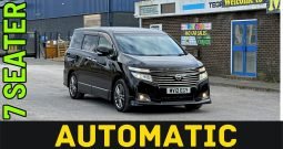 AUTOMATIC_7 Seater_2.5 Petrol_2012 Nissan Elgrand_45k Miles_12m MOT_Japan Import_Top Specs MPV_3 months Warranty_