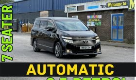 AUTOMATIC_7 Seater_2.5 Petrol_2012 Nissan Elgrand_45k Miles_12m MOT_Japan Import_Top Specs MPV_3 months Warranty_