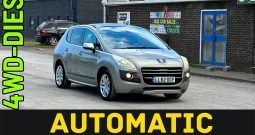 AUTOMATIC_4WD_2.0 Diesel-Hybrid_2013 Peugeot 3008_£20 Tax_12m MOT_86k Miles_Sat-Nav_Bluetooth_Parking Sensors_Sun-Roof_x2 Keys_3 month Warranty*