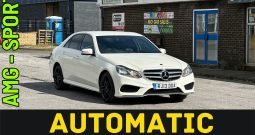 AUTOMATIC_2.1 Hybrid-Diesel_2013 Mercedes Benz e300_AMG Sports_£20 Tax_12m MOT_127k Mile_FXD PRICE