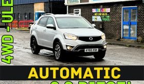 AUTOMATIC_4WD_2.2 Diesel 2015 SsangYong Korando_ULEZ_08m MOT_89k Miles_Top Specs SUV_FXD PRICE