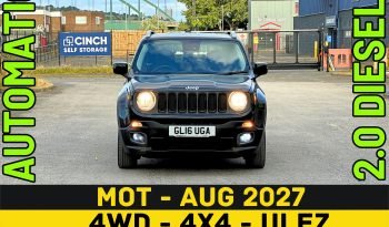 
									AUTOMATIC_4WD_2.0 Diesel ULEZ_2016 Jeep Renegade_12m MOT_112k Miles_Luxury Specs_Sat-Nav_Full Leather_P-Sensors_3 month Warranty_ full								