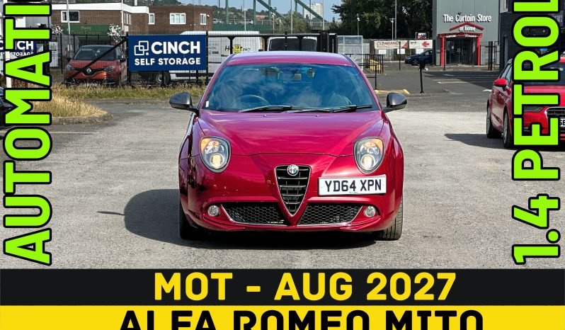 
								AUTOMATIC_1.4 Petrol_2014 Alfa Romeo Mito_12m MOT_78k Miles_Bluetooth_P-Snsrs_3 month Warranty_ full									