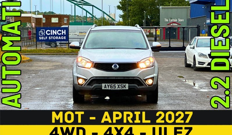 
								AUTOMATIC_4WD_2.2 Diesel 2015 SsangYong Korando_ULEZ_08m MOT_89k Miles_Top Specs SUV_FXD PRICE full									