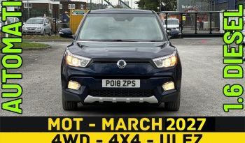 
									AUTOMATIC_4WD_1.6 Diesel_ULEZ_2018 SsangYong Tivoli_07m MOT_110k Mile_Sat-Nav_Full Leather_HD Rev Cam_Parkin Sensors_x2 Keys_3m Warranty* full								