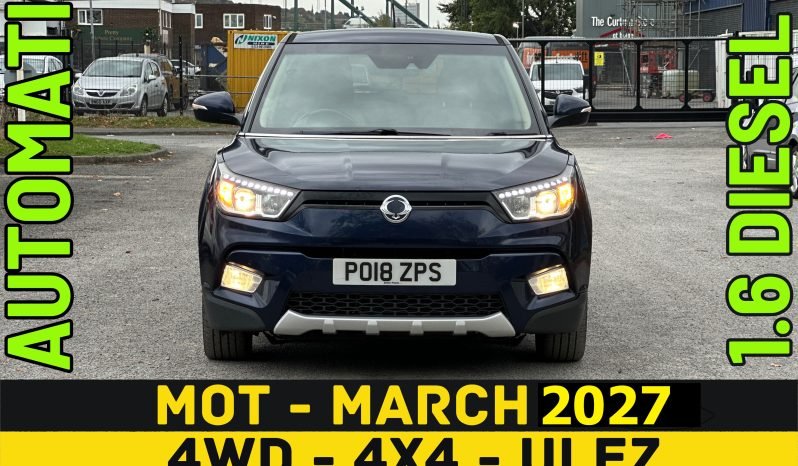
								AUTOMATIC_4WD_1.6 Diesel_ULEZ_2018 SsangYong Tivoli_07m MOT_110k Mile_Sat-Nav_Full Leather_HD Rev Cam_Parkin Sensors_x2 Keys_3m Warranty* full									
