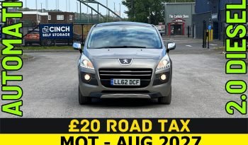 
									AUTOMATIC_4WD_2.0 Diesel-Hybrid_2013 Peugeot 3008_£20 Tax_12m MOT_86k Miles_Sat-Nav_Bluetooth_Parking Sensors_Sun-Roof_x2 Keys_3 month Warranty* full								