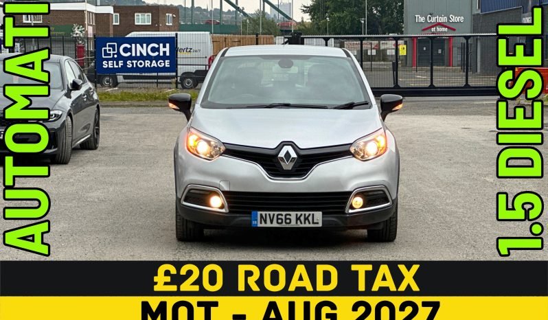 
								AUTOMATIC_1.5 Diesel ULEZ_2017 Renault Captur_£20 Road Tax_12m MOT_160k Mile_T-Belt DONE_FXD PRICE full									