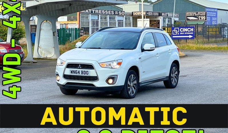 
								AUTOMATIC 4WD_2.2 DIESEL 2014 Mitsubishi ASX_12m MOT_109k Miles_CarPlay_RevCam_FXD PRICE full									