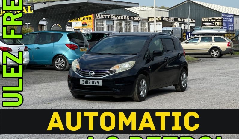 
								AUTOMATIC_1.2 Petrol_2012 Nissan Note_10m MOT_78k Miles_Sat-Nav_B’tooth_HD Rev Camera_x2 Keys_Japan Import_3 months Warranty* full									