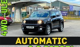 AUTOMATIC_4WD_2.0 Diesel ULEZ_2016 Jeep Renegade_12m MOT_112k Miles_Luxury Specs_Sat-Nav_Full Leather_P-Sensors_3 month Warranty_