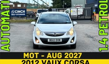 
									AUTOMATIC_2012 Vauxhall Corsa_12m MOT_98k Miles_Srvc Hstry_Sat-Nav_Bluetooth_Px 2 Clear Price_ full								