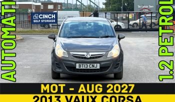 
									AUTOMATIC_1.2 Petrol_2013 Vauxhall Corsa_12m MOT_94k Miles_Fully Srvcd_3m Warranty_ full								