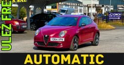 AUTOMATIC_1.4 Petrol_2014 Alfa Romeo Mito_12m MOT_78k Miles_Bluetooth_P-Snsrs_3 month Warranty_