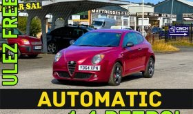 AUTOMATIC_1.4 Petrol_2014 Alfa Romeo Mito_12m MOT_78k Miles_Bluetooth_P-Snsrs_3 month Warranty_