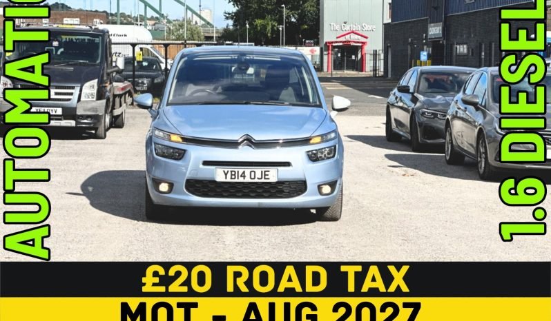 
								AUTOMATIC_7 SEATER_1.6 Diesel_2014 Citroen C4G Picasso_£20 Tax_12m MOT_99k Mile_Srvc Hstry_Bluetooth_x2 Keys_3 month Warranty* full									