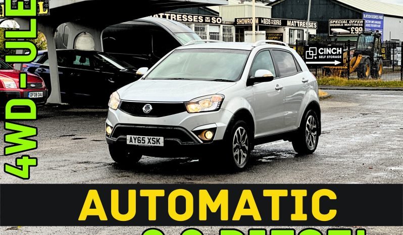 
								AUTOMATIC_4WD_2.2 Diesel 2015 SsangYong Korando_ULEZ_08m MOT_89k Miles_Top Specs SUV_FXD PRICE full									