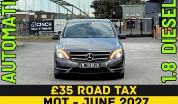 
									AUTOMATIC_1.8 Diesel 2014 Mercedes Benz B200_£35 Tax_10m MOT_92k Miles_Sat-Nav_Rev Cam_Parking Sensors_3 months Warranty_ full								