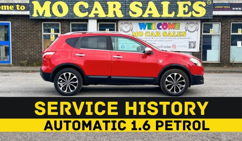 
								AUTOMATIC_1.6 Petrol_2012 Nissan Qashqai_11m MOT_96k Miles_Sat-Nav_360 Cam_x2 Keys_3 month Warranty_ full									