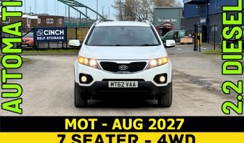 
									AUTOMATIC_7 Seater_4WD 2.2 Diesel_2012 Kia Sorento_109k Miles_12m MOT_New Engine fitted_Bluetooth_x2 Keys_ 3 months Warranty* full								