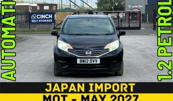 
									AUTOMATIC_1.2 Petrol_2012 Nissan Note_10m MOT_78k Miles_Sat-Nav_B’tooth_HD Rev Camera_x2 Keys_Japan Import_3 months Warranty* full								